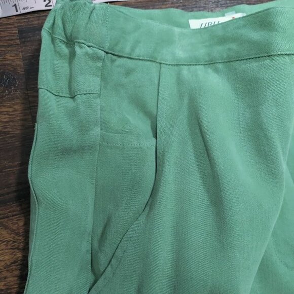 NWOT UbU I'll Be Me Lagenlook Artsey Boho Hippie Tencel Trouser Pants Green M/30 - Picture 7 of 11